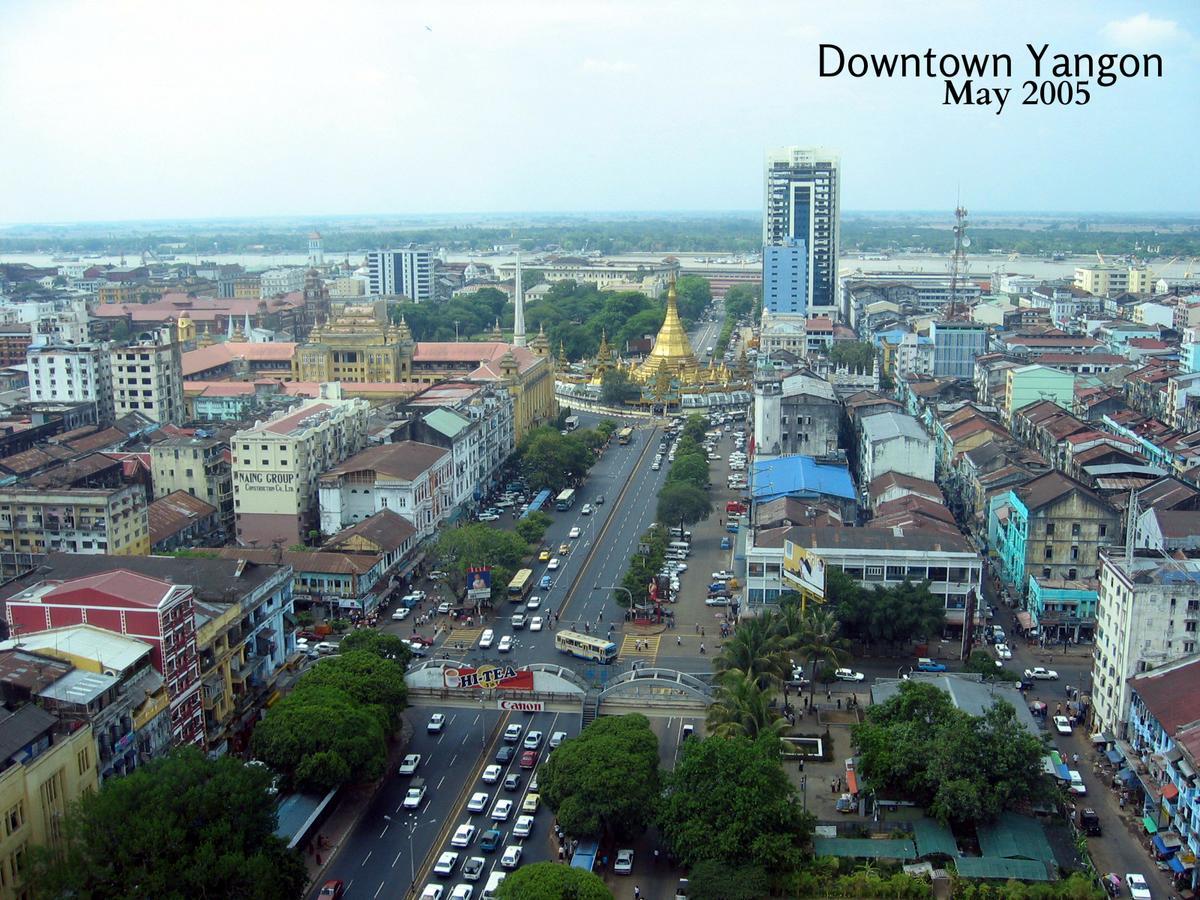 May Shan Hotel Yangon Exterior photo